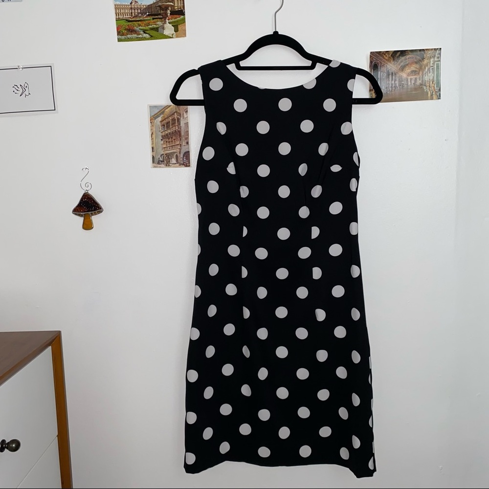 polka dot dress